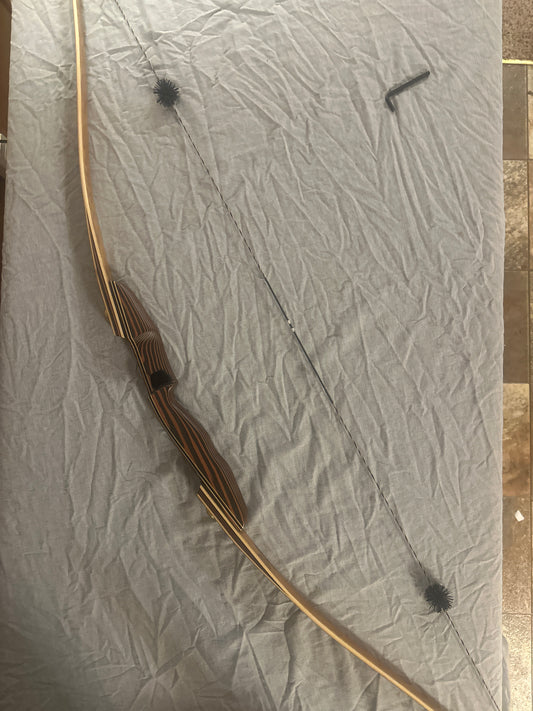PMZ 3-piece longbow 42# 64” RH