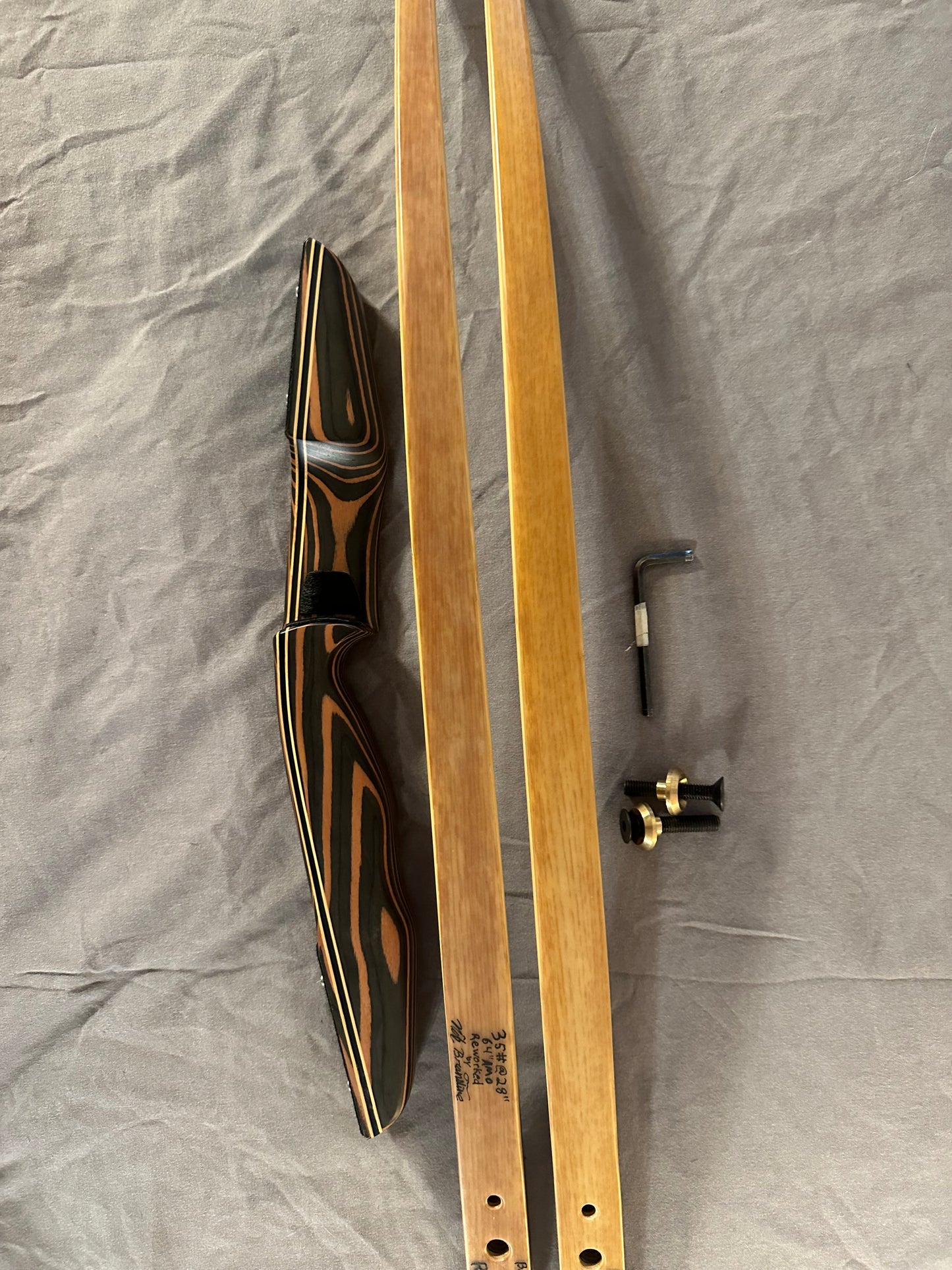 64” AMO 35# right hand RW:71 PMZ longbow