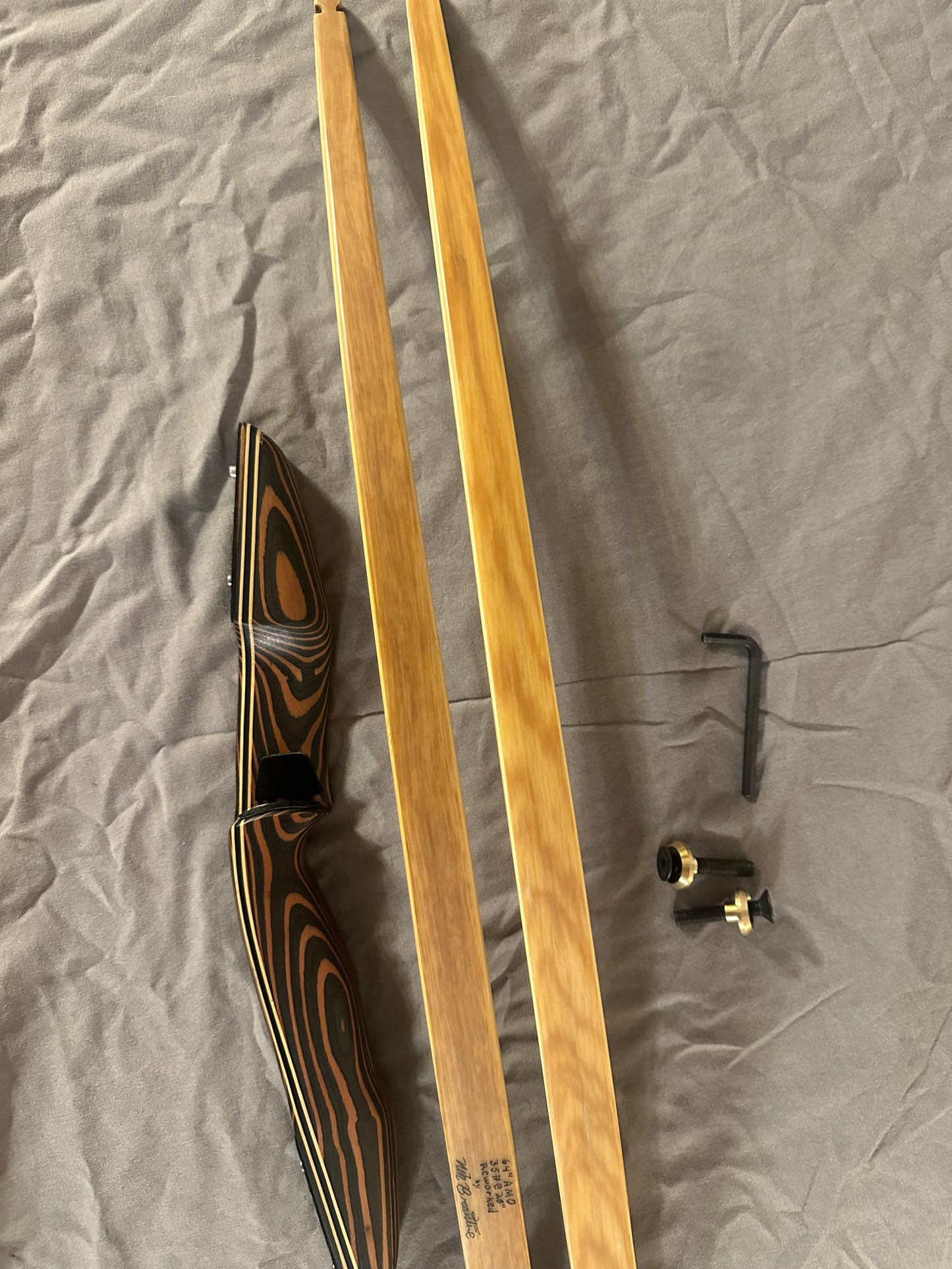 64” AMO 35# right hand RW:76 PMZ longbow