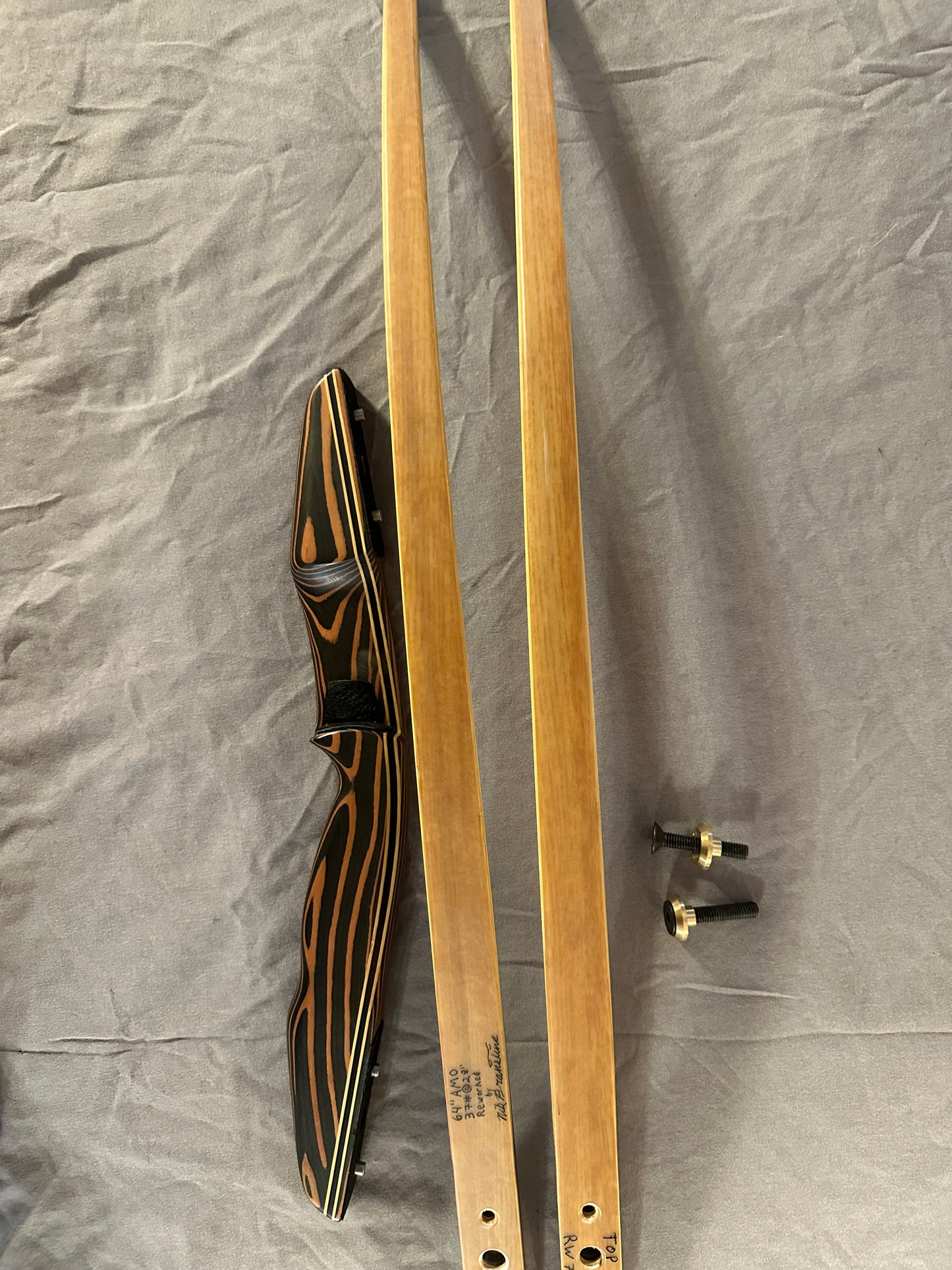 64” AMO 37# Left hand RW:73 PMZ Longbow