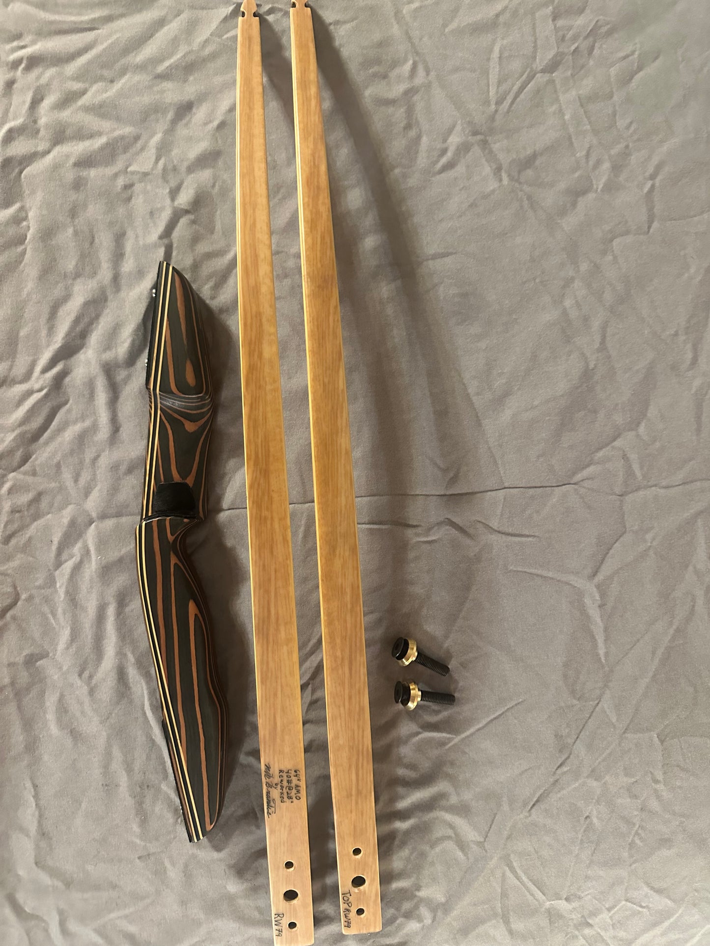 64” AMO 40# right hand RW:79 PMZ longbow